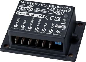 KEMO Master/Slave Schalter, M203, 230 V/AC - einstellbar
