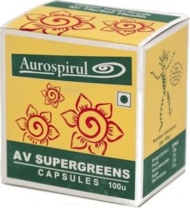 AUROSPIRUL AV Supergreens (100 kaps.)