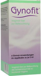 GYNOFIT Vaginal Gel for Moisturizing 6x5ml