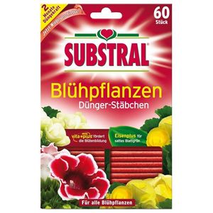 Substral Dünger-Stäbchen für Blühpflanzen - 60 Stück