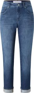 Angels - Damen 5-Pocket Jeans 7/8 Länge, DARLEEN CROP TU (3508109), Größe:W36, Farbe:mid blue used (3358), Länge:Normal