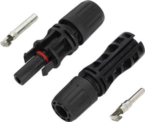 Solar Stecker-Set MC4 (male/female) IP68 Solarmodul PV Verbinder Solar Kabelverbinder Photovoltaik | UV-beständig Wasserdicht Verbindung Solarkabel