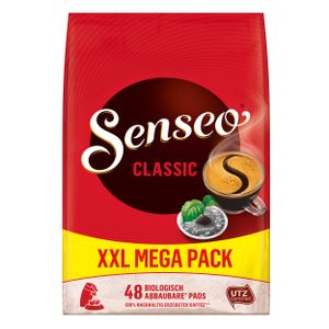 Senseo coffee pods Classic / Klassisch, 10-pack, Intenzivní a plná chuť, Káva, 480 kapslí
