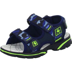 Sneakers Kinder-Jungen-Sandalette Navy-Blau, Farbe:blau, EU Größe:34