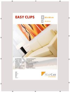 Cliprahmen Easyclips Normalglas 60 x 80 cm