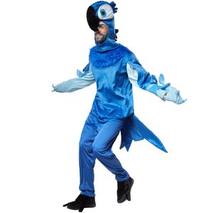 dressforfun Unikostüm Prächtiger Blauara - XL