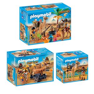 PLAYMOBIL Ägypter History 3er Set 5387 5388 5389