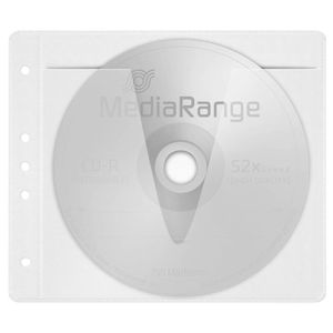 MediaRange BOX60 50x 2er CD-/DVD-Hüllen abheftbar weiß