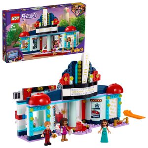 LEGO 41448 Friends Heartlake City Kino Set mit Mini-Puppen und Smartphone-Halter, Konstruktionsspielzeug, Spielzeug ab 7 Jahren