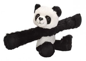 Wild Republic Huggers Panda 19558 - Stofftier mit Snap-Band in den Armen 20cm