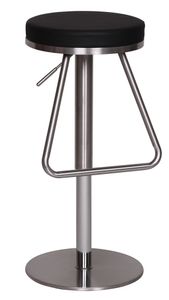 FineBuy Barhocker Edelstahl Design Barstuhl Tresenstuhl Modern Bistrohocker