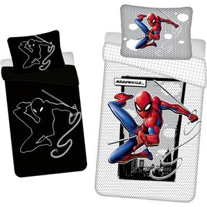 Povlečení Spiderman 02 svítící efekt 140x200, 70x90 cm - bavlna