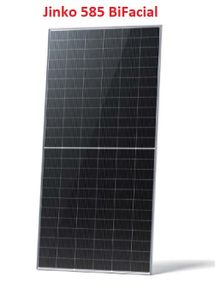4x 0% 585W Jinko BiFacial Rahmen Silber  JKM585N-72HL4-BDV PV Photovoltaik JK03M ( SFR)