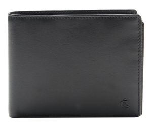 Esquire Geldbörse Slim Wallet Black schwarz