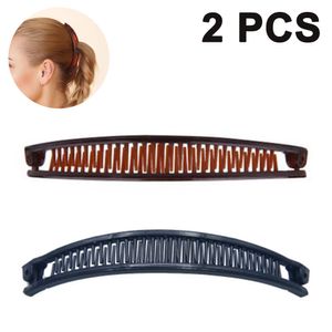 Bananen-Haarspangen,  Fisch-Clips, lange Haar-Clips, Haarkamm, Fisch-Griff, Haar-Accessoire für Frauen und M?dchen