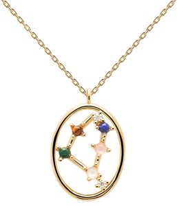 PDPAOLA Halskette STERNZEICHEN 18K gold plated silver gold