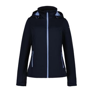 Icepeak Boise Softshelljacke für Damen leicht Wasserabweisend, Farbe:Dunkelblau, Größe:46