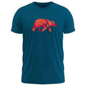 FORSBERG Espenson T-Shirt mit Brustlogo, Farbe:blau, Größe:M