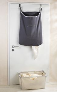 Wenko Wäschesammler Canguro 64 l, grau