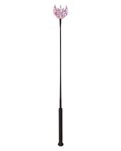 QHP Reitgerte Veerle für Kinder in soft pink, Größe:65 cm