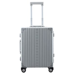 Aleon 21 Zoll Carry-On mit Kleidersack Platinum 2128-PL mit Rollen Koffer
