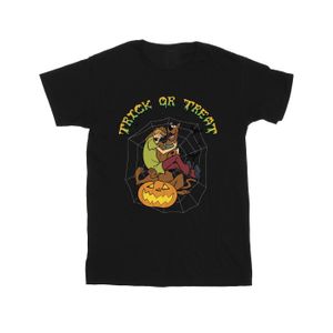 Scooby Doo - "Trick Or Treat" T-Shirt für Herren BI45076 (XXL) (Schwarz)