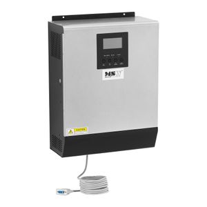 Solárny menič MSW - mimo siete - 1000 VA - LCD - 98 % účinnosť - MPPT / UPS