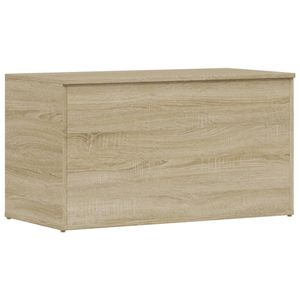 vidaXL Aufbewahrungstruhe Sonoma-Eiche 84x42x46 cm Holzwerkstoff