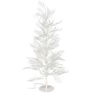 Minimalistischer Weihnachtsbaum mit LED-Beleuchtung, 90 cm