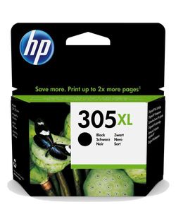 HP 305XL Tintenpatrone Schwarz, 3YM62AE