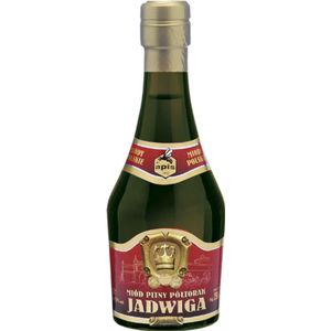 Jadwiga Poltorak Honig (Eineinhalber) 0,25L | Met Honigwein Metwein Honigmet | 250 ml | 16% Alkohol | Apis | Geschenkidee | 18+