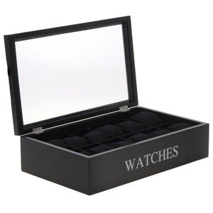 Dřevěná kazeta na hodinky WATCHES