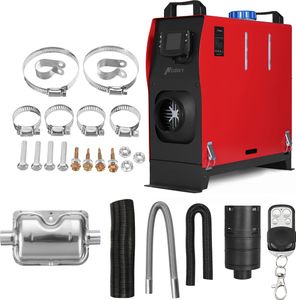 12V 5KW-8KW Nastaviteľný parkovací ohrievač Diesel Air Heater Ohrievač vzduchu Diesel Heater LCD Single Hole Air Diesel Heater