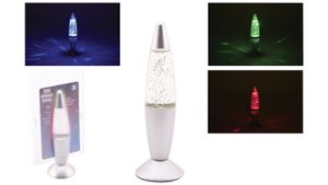 Johntoy Lavalamp Glitter mit Licht