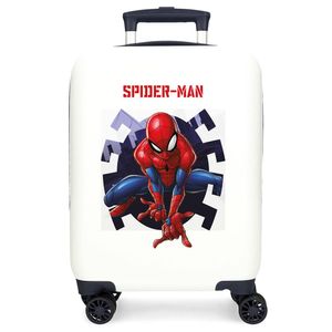 Joumma Bags Kinder Koffer Trolley Kinderkoffer Marvel Spider-Man Weiß