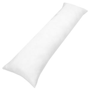Seitenschläferkissen 145 x 40 cm Schlafkissen - Body Pillow Seitenschlafkissen Komfortkissen Erwachsene Weiß