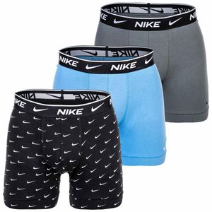 Nike Herren Boxershorts in 3er Pack - Boxer Brief, Farbe:Mehrfarbig, Textil:L