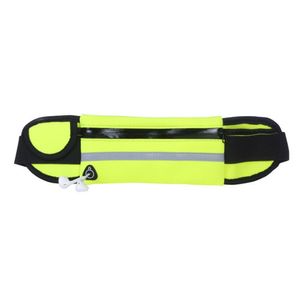 Laufgürtel-Hüfttasche – Wasserabweisende Laufgürtel-Gürteltasche für Wanderfitness – verstellbar, grün