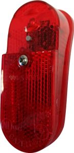 Gazelle Rück XBA batéria LED čierna / červená