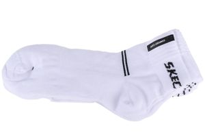 Skechers 5PPK Wm Mesh Ventilation Quarter Socks SK42017006-1000, Skarpety, Unisex, Biały