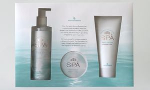 Wellness Geschenkset: SPA Ocean Breeze I Body Lotion, Peelingsalz & Duschgel