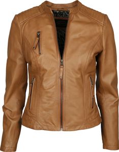 JCC Lederjacke 125302 Damen cognac 40
