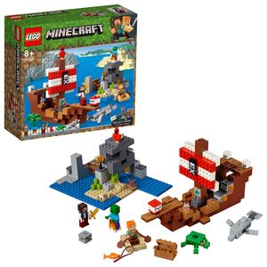 LEGO 21152 Minecraft Das Piratenschiff-Abenteuer, Bauset