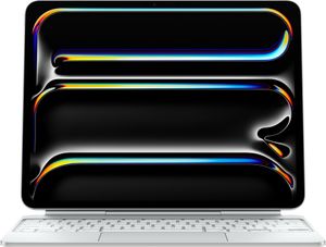 Apple iPAD Pro M4 13 Magic Keyboard White-FRA - Tastatur - AZERTY