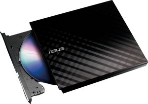Zewnętrzna nagrywarka DVD Asus SDRW-08D2S-U LITE - 1 x opakowanie - Obsługa DVD-RAM/±R/±RW - 24x odczyt CD/24x zapis CD/16x ponowny zapis CD - 8x odczyt DVD/8x zapis DVD/8x ponowny zapis DVD - Obsługa nośników dwuwarstwowych - USB 2.0