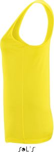SOLs 02117 | Damen Sports Tank Top Sporty - Farbe: Neon Yellow - Größe: XXL