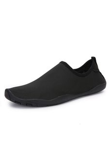 Uni Slip auf Watschuhe Reisen Flachwasser Schuh schnell trocken runde Toe Leichtathletik,Farbe: Schwarz,Größe:41