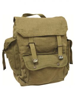 Highlander Web Backpack/ Rucksack Oliv