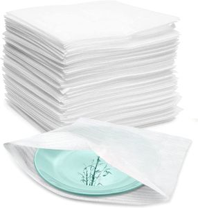 Verpackungsmaterial 100Stk Luftpolsterfolie Umzugskartons Schaumstoffverpackung Umzugsverpackung Umzugsmaterial Schaumfolie für Umzug Geschirr Lagerung (30cm*40cm)