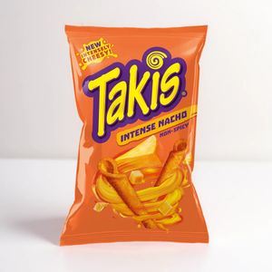 Takis Intense Nacho I amerikanische Chips I Käse Geschmack I Nicht scharf I 92,3g